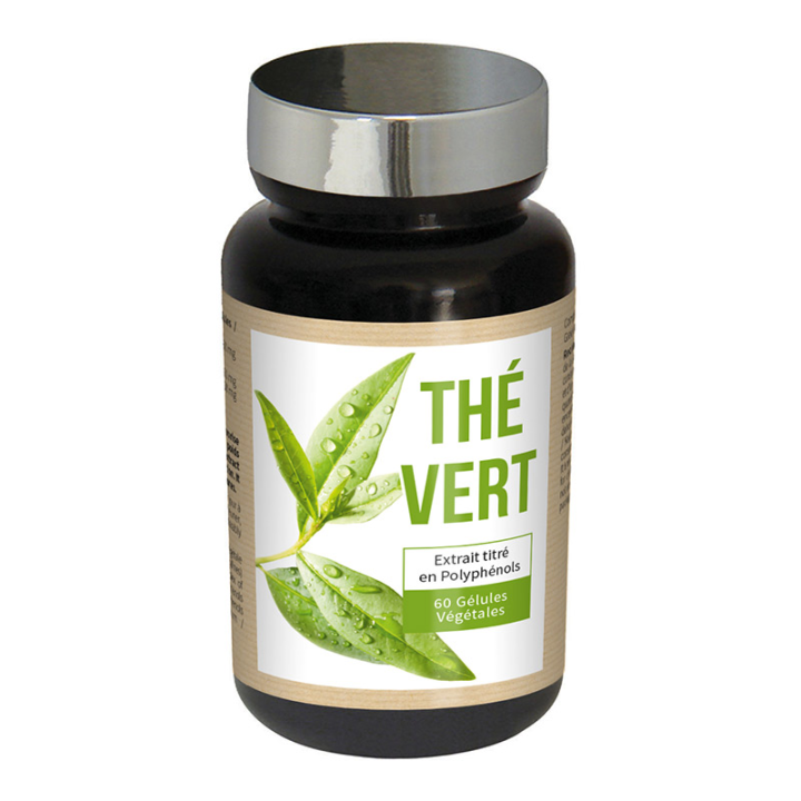 Thé Vert - Favorise la perte de masse grasse - 60 gélules végétales