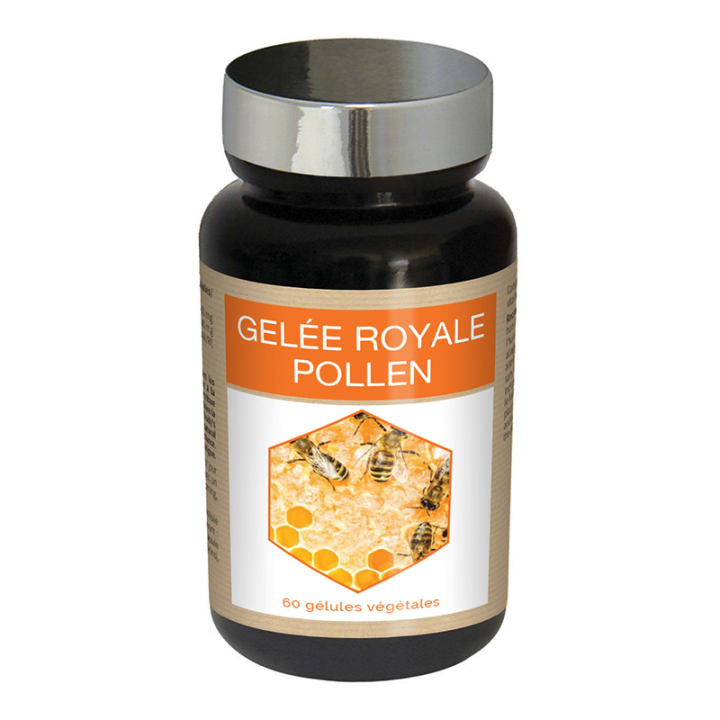 Gelée Royale Pollen - Augmente résistance de l'organisme - 60 gélules