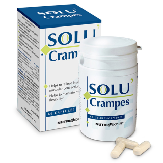 Solucrampes - Aide à maintenir la souplesse des muscles - 60 gélules