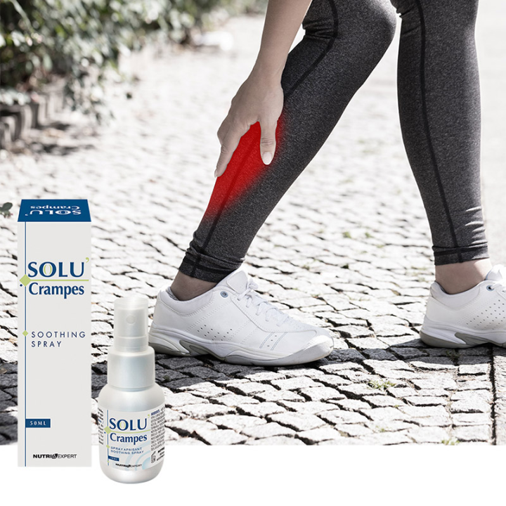 Solucrampes Spray - Apaise les contractions musculaires - Spray 50 ml