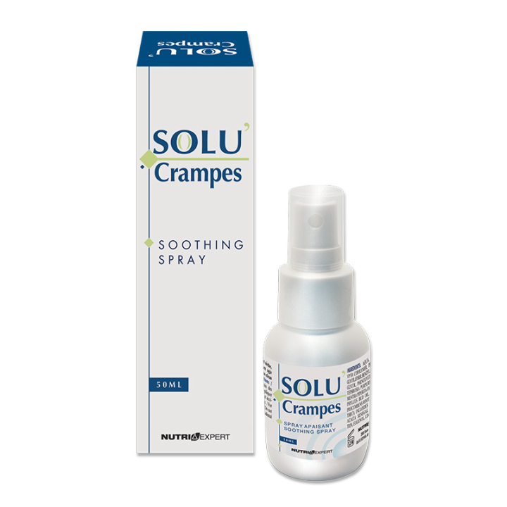 Solucrampes Spray - Apaise les contractions musculaires - Spray 50 ml