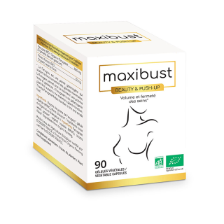 Maxi Bust Push up & Beauty: Volume et fermeté des seins - 90 gélules