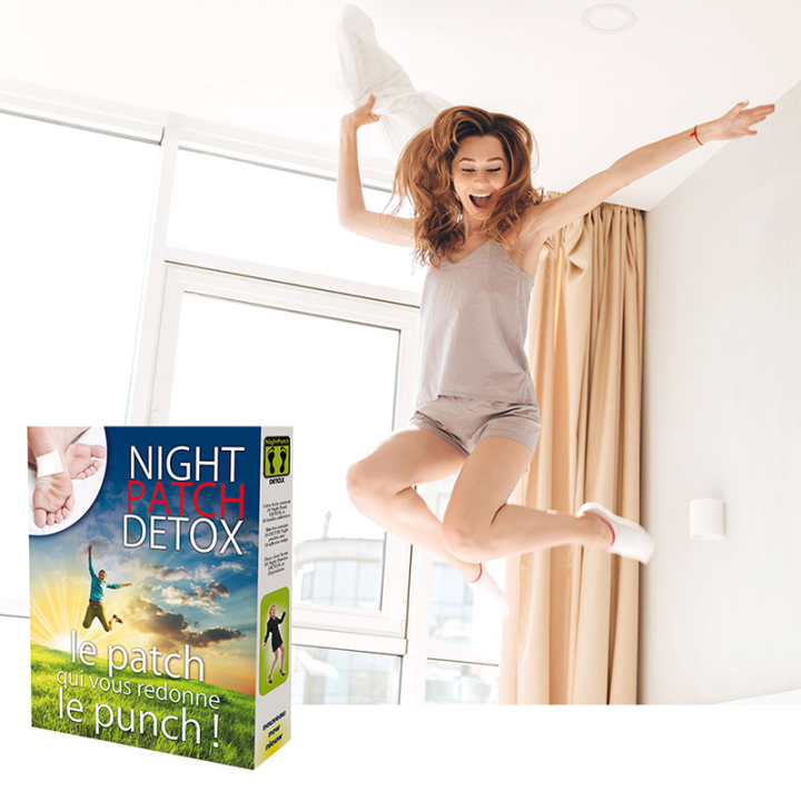 Night Patch Detox Nutriexpert - Élimine impuretés + toxines - 10patchs