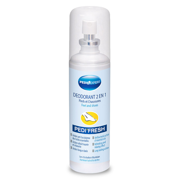 PEDIEXPERT SPRAY PEDI’FRESH - Déodorant 2 en 1 Pieds et Chaussures