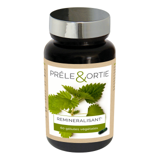 Prêle & Ortie: Facilite l’élimination des toxines - 60 gélules - Vegan