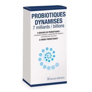 Probiotiques Dynamisés - 7 milliards de ferments lactiques - 30 gélules