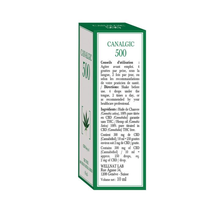 CBD500 - Huile CBD 5%